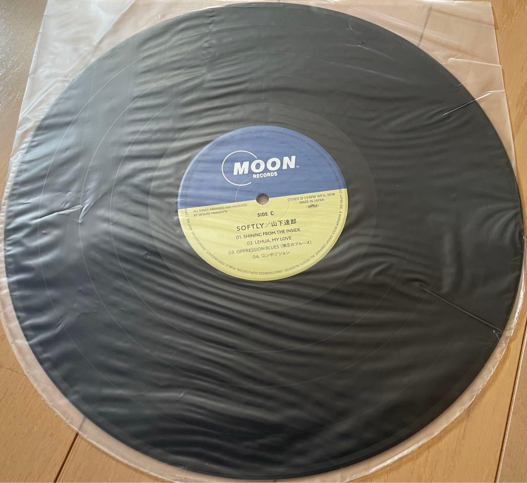 2LP レコード 山下達郎 - SOFTLY