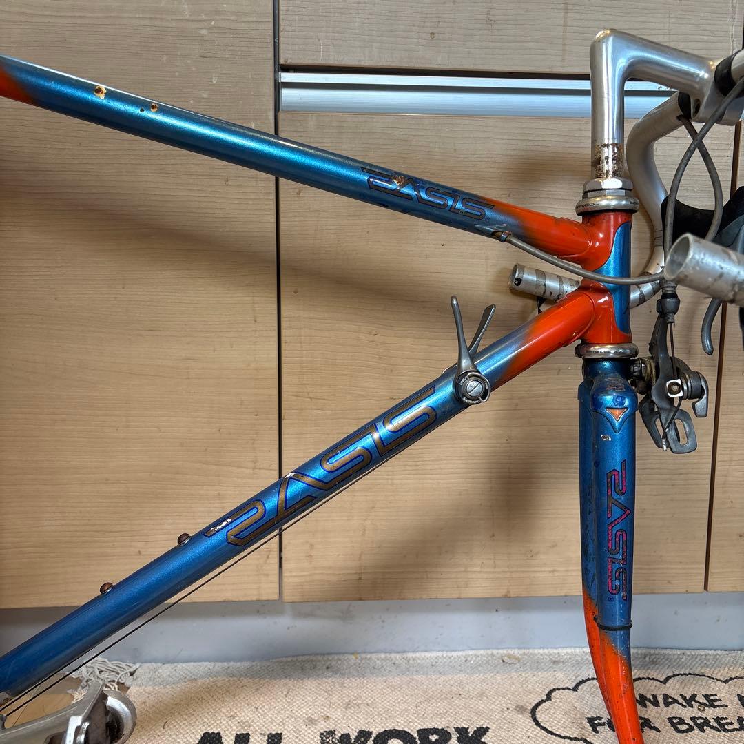 手渡し希望 RASIS レイシスフレームクランク、ハンドル グラベル