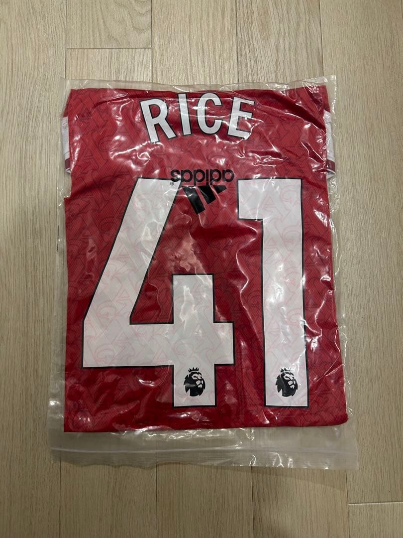 【新品】 2025/26 アーセナル デクラン・ライス41 サイズL サードユニ