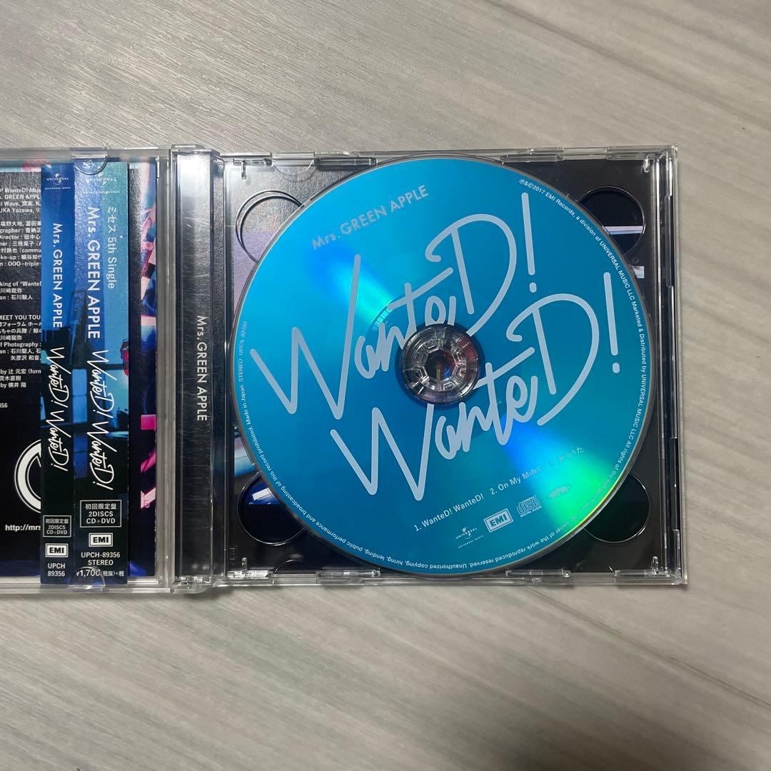【初回限定盤】WanteD! WanteD! Mrs.GREEN APPLE