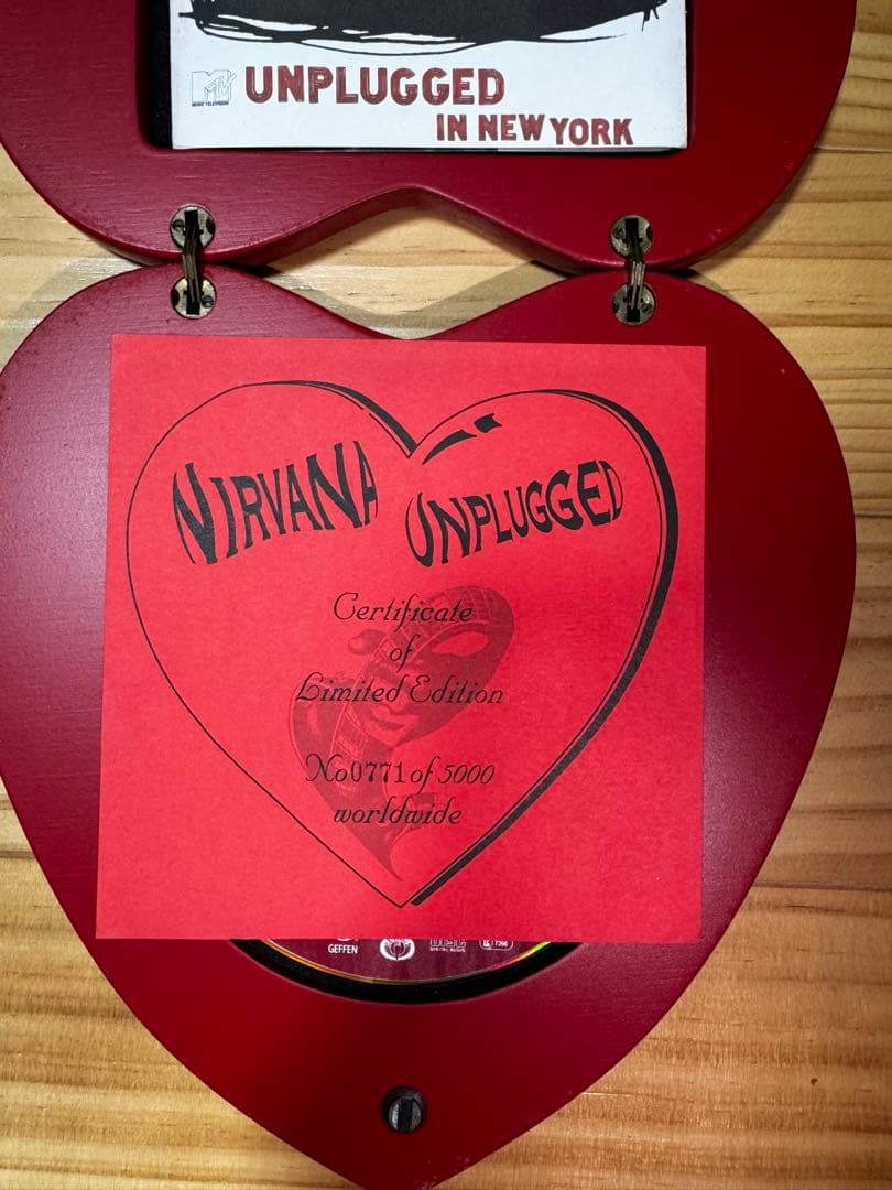 Nirvana MTV unpluged 限定ボックス