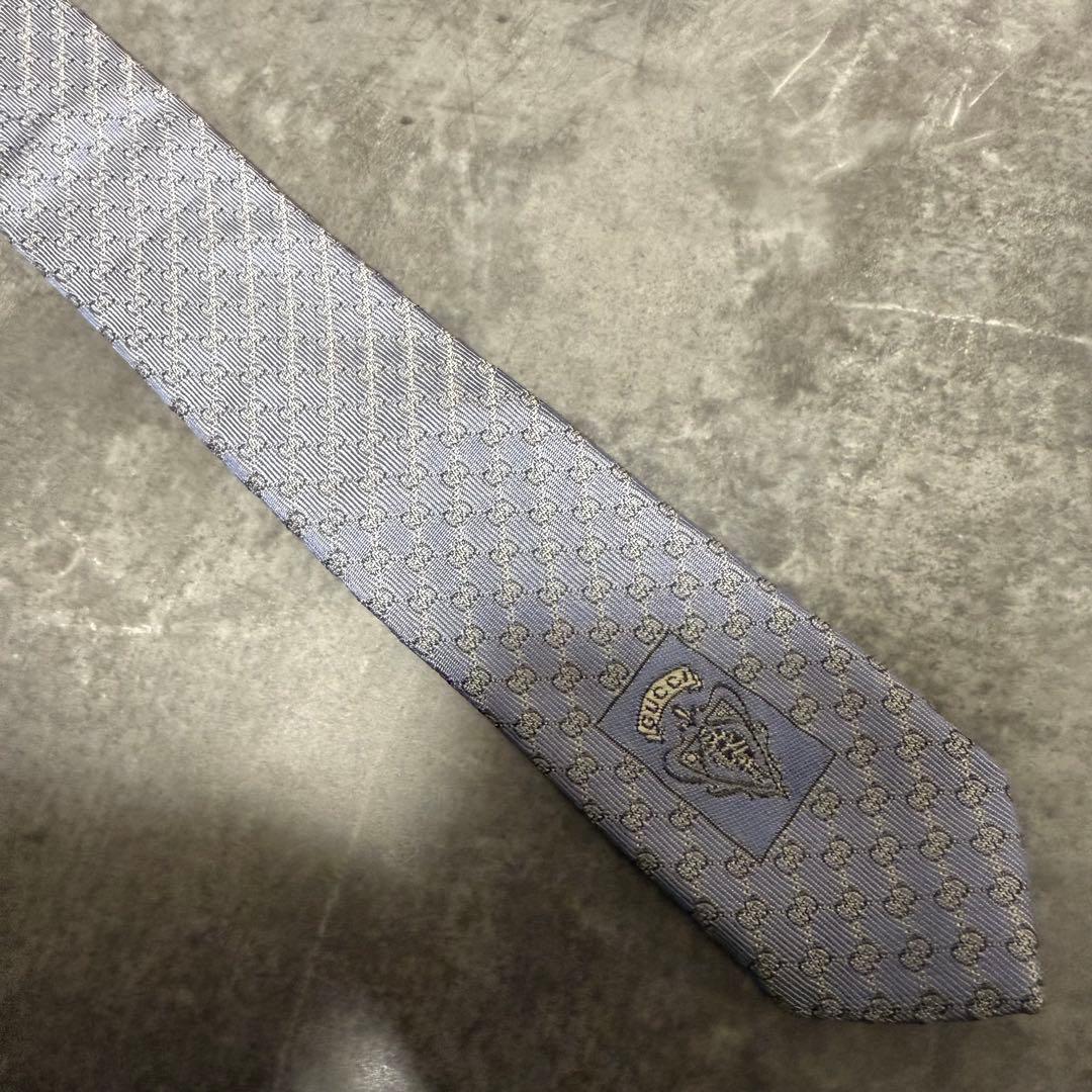 【✨美品✨】 GUCCI グッチ ネクタイ インターロッキング GG柄 結婚式