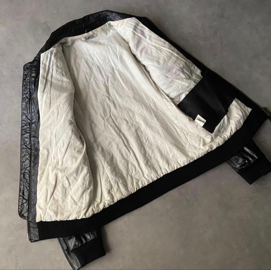 ジャケット・アウター grunge real horse leather jacket BQ10