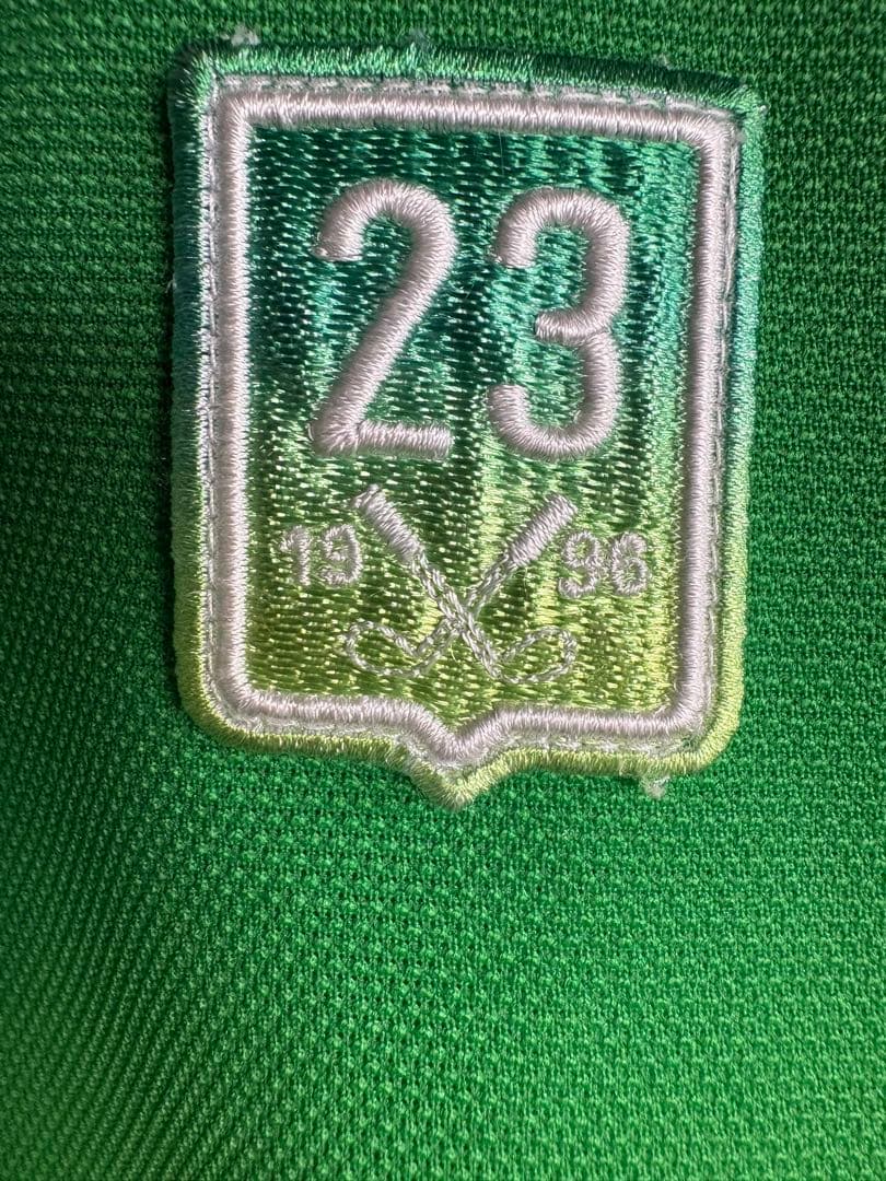 23区GOLF グラデーションポロシャツ グリーン