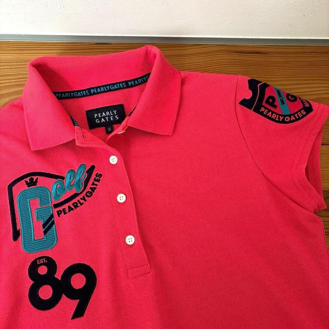 パーリーゲイツ　襟付きポロシャツワンピース