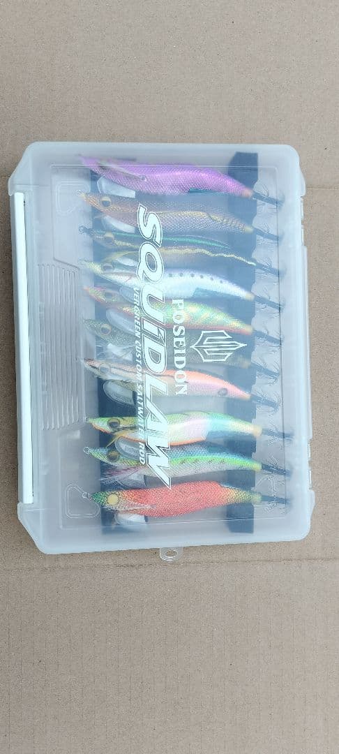 餌木まとめ売りします。バッカン、餌木ケース付