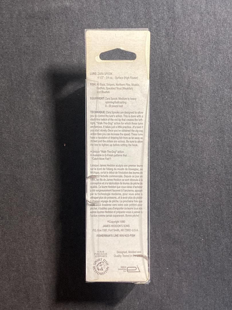 ④激レア★早い者勝ち★ヘドン オリジナルザラスプーク L.S.D.Designs