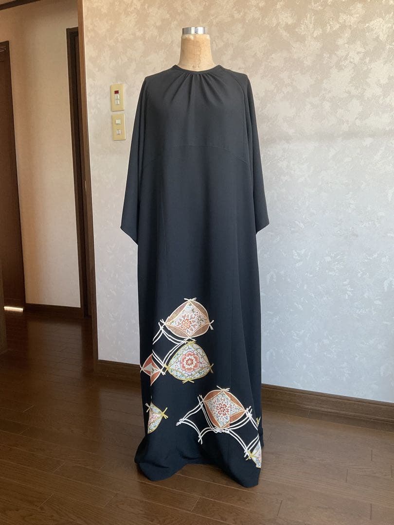 着物リメイクワンピース