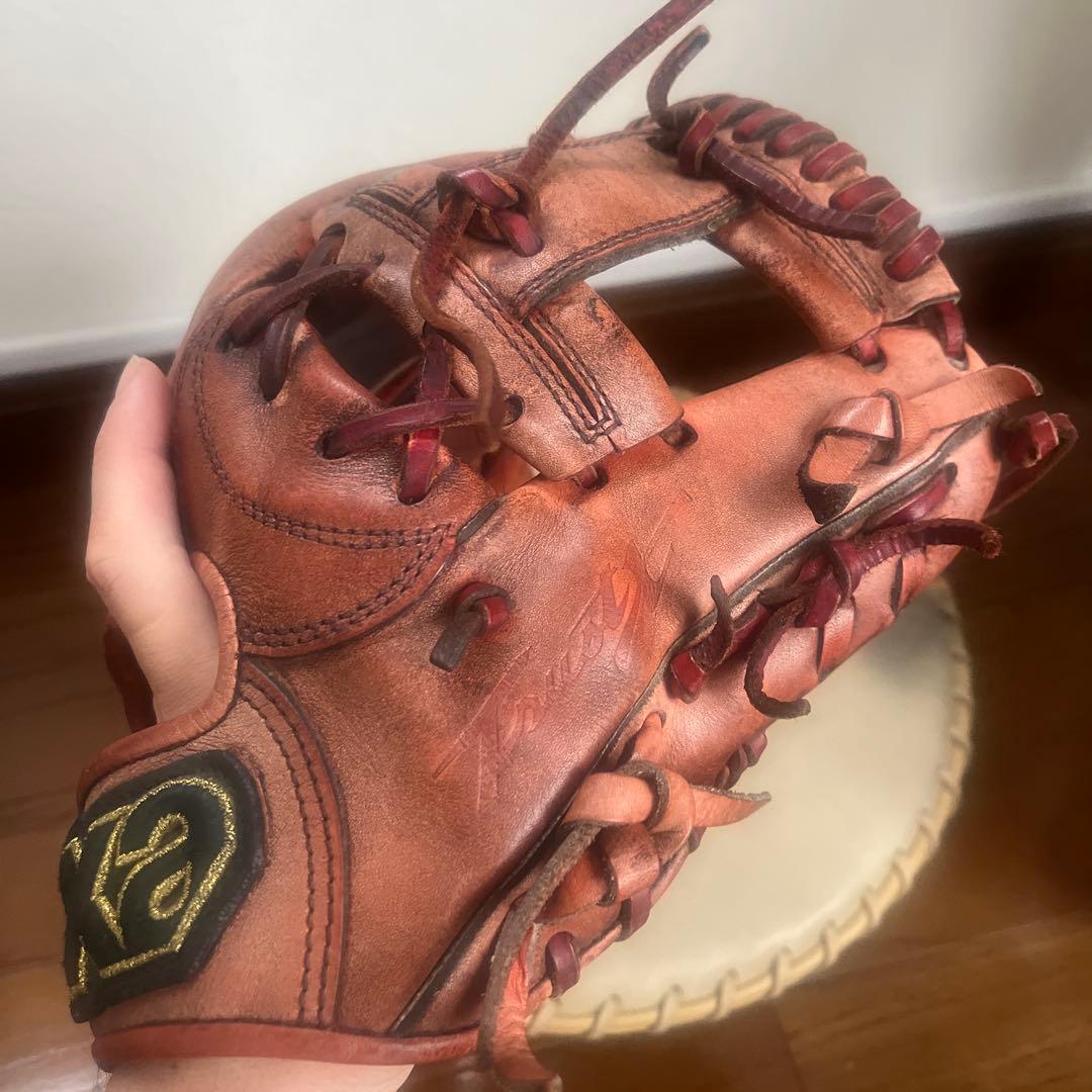 即戦力　型抜群　ザナックス 硬式 グローブ グラブ 内野手用 トラストエックス