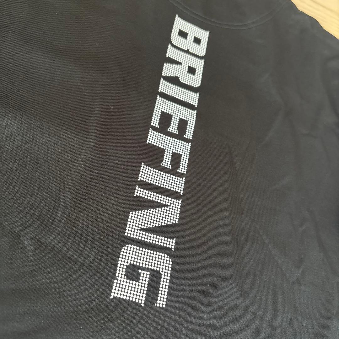 BRIEFING ブリーフィング　ブラック 長袖タートルネック S