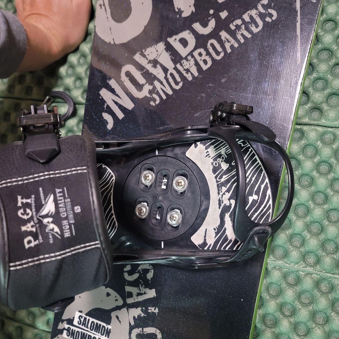 SALOMON RIVAL 157cm ＋ PACTビンディングS 2点セット