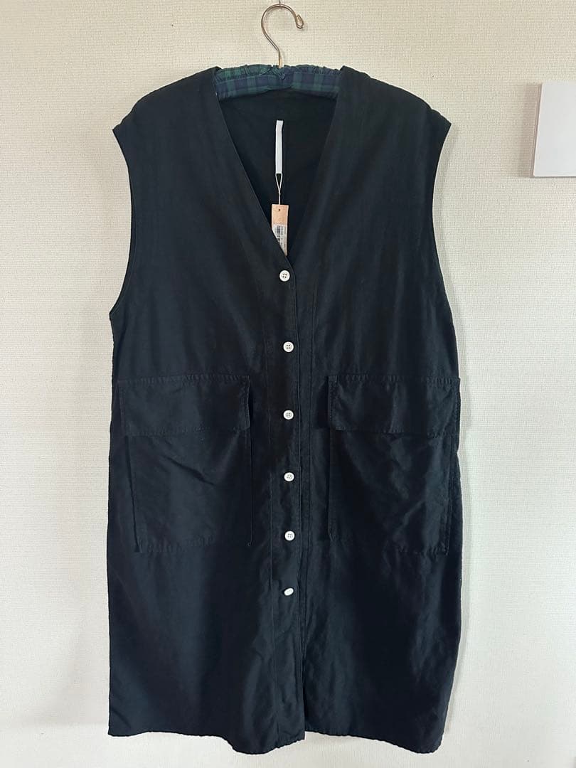 ATPOVA｜【 2025spring60 】コットンリネン製品染 ロングジレ