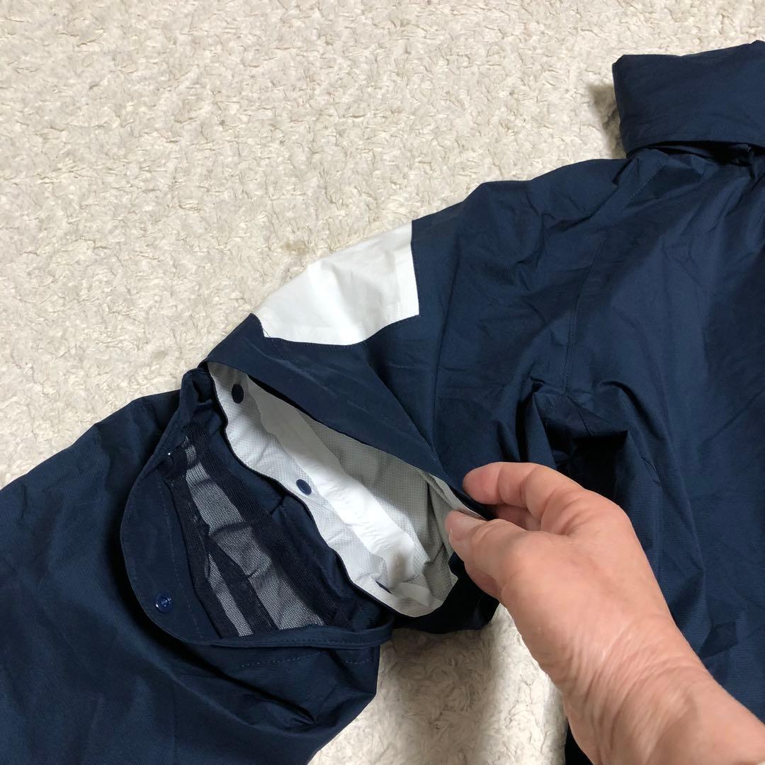 パーリーゲイツ 4way レインジャケット AQUAX 撥水防水透湿