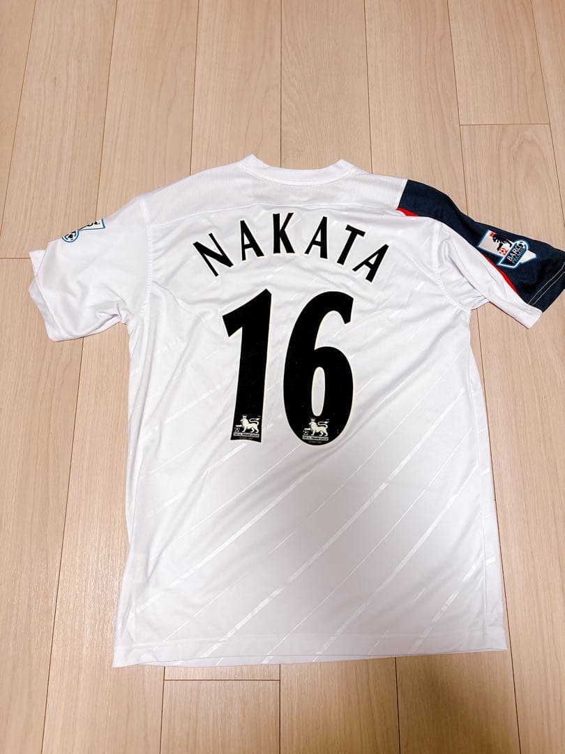 本日限定！美品！05/06 ボルトンワンダラーズ　中田英寿　ユニフォーム