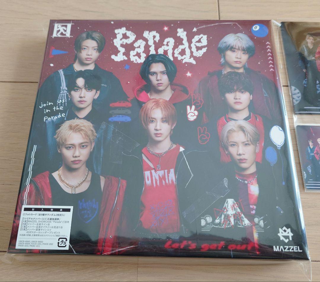 MAZZEL「Parade」 MUZEUM盤・通常盤