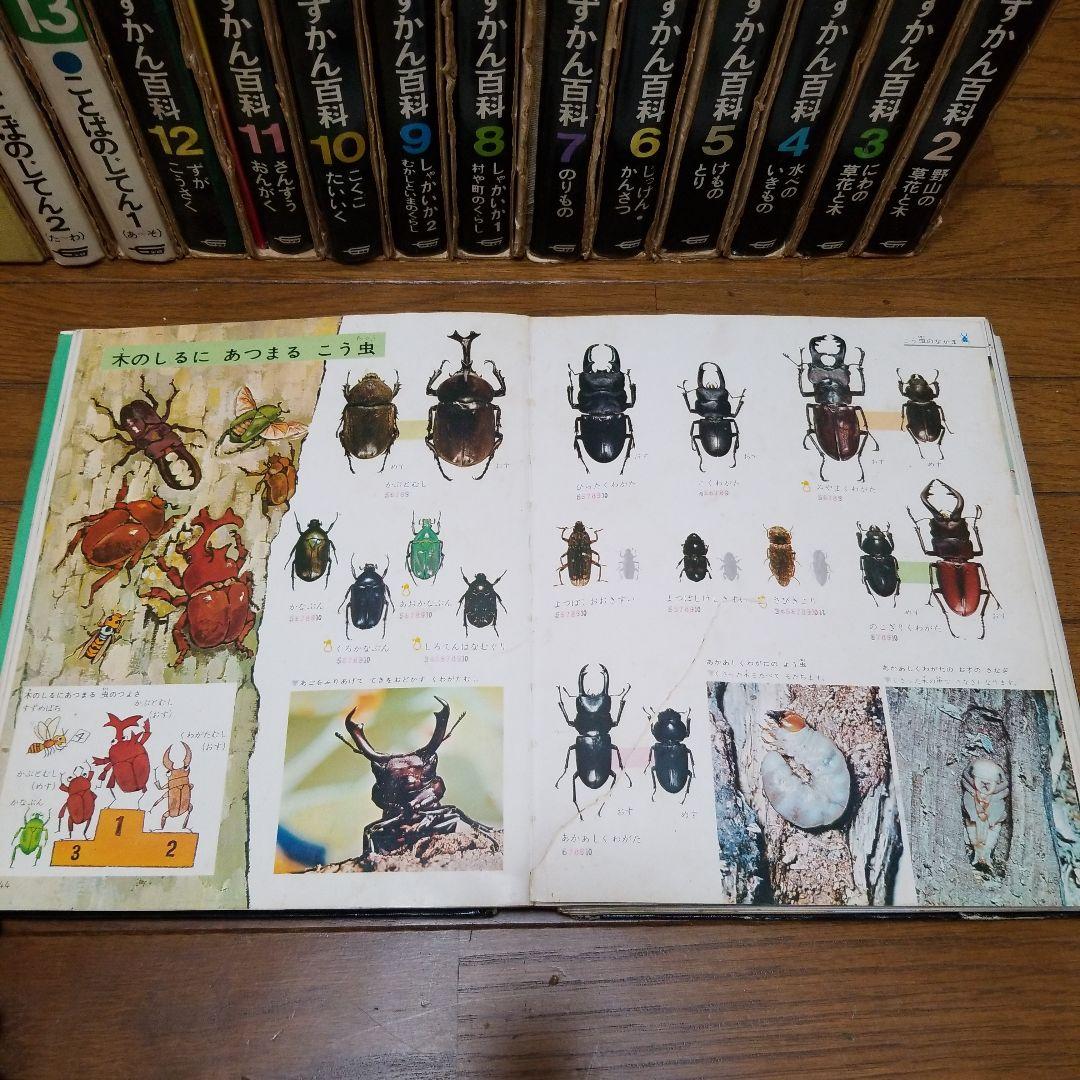 昭和レトロ　学習ずかん百科　15巻セット