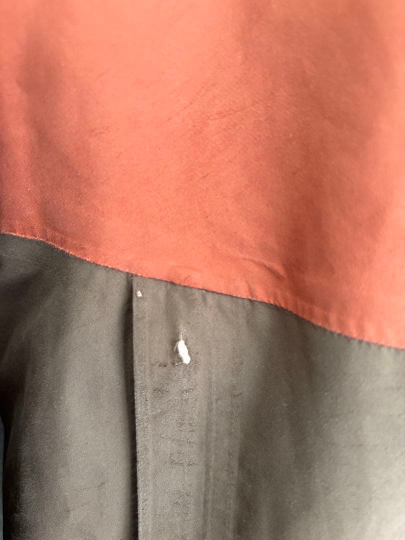 Patagonia フード付きジャケット オレンジ/カーキ