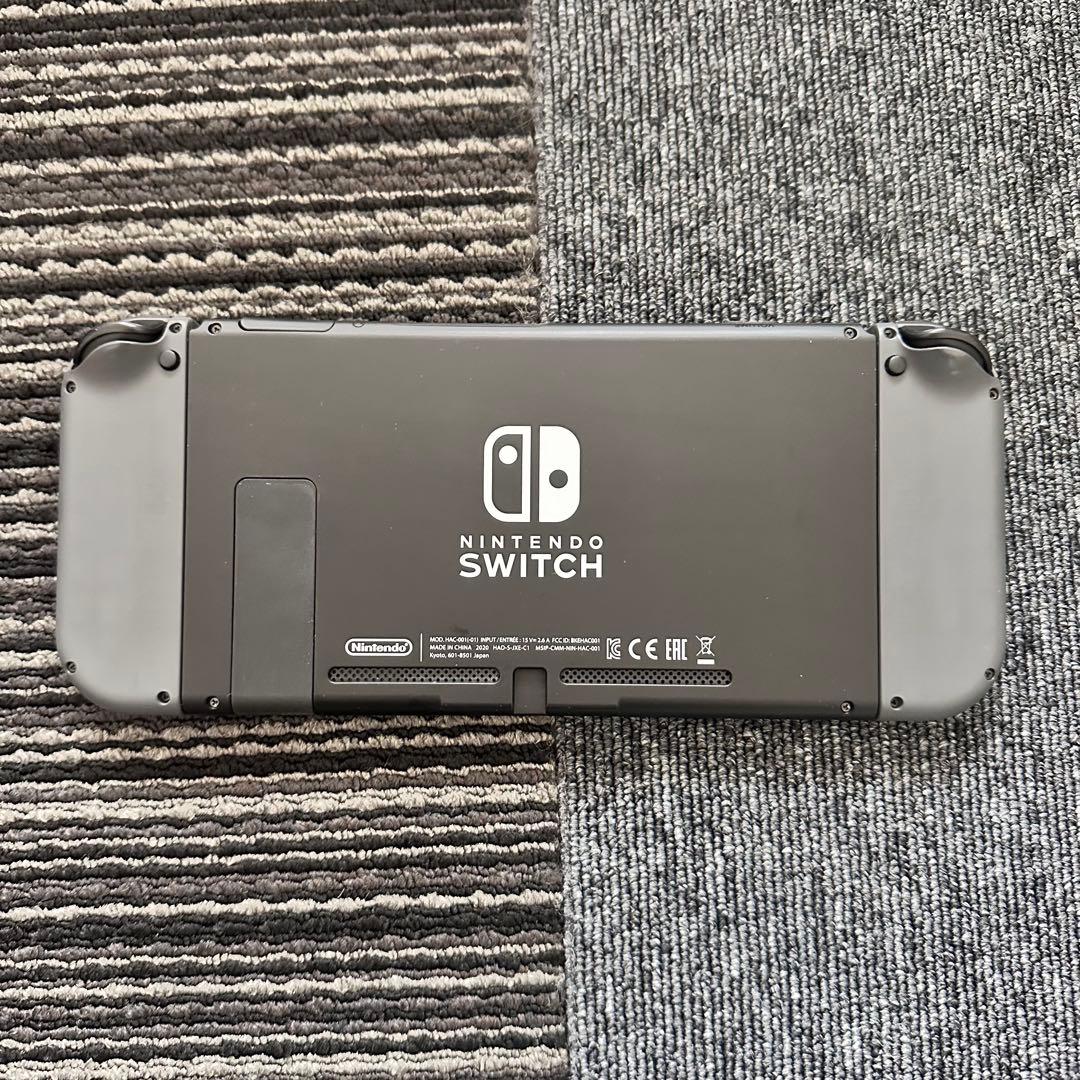 Nintendo Switch本体グレー•LANアダプター•microSDセット