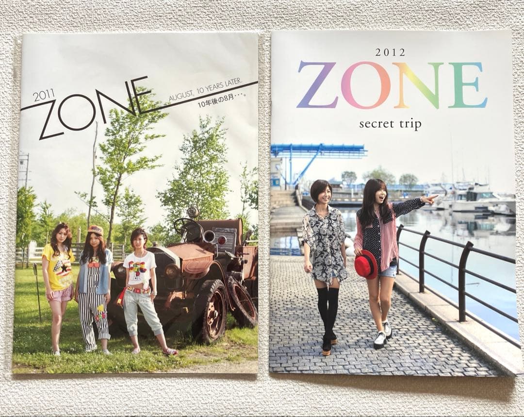 ZONE 復活ライブ公式パンフレット　2011年 / 2012年