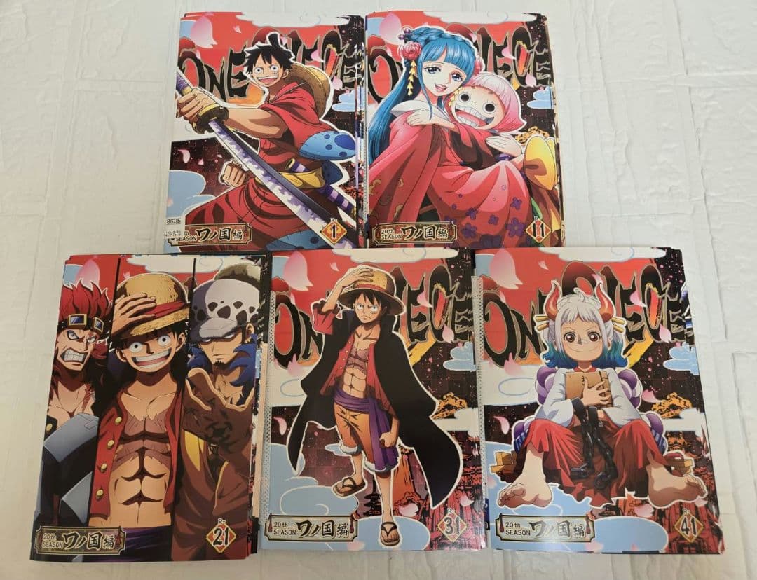 DVD　ONE PIECE ワンピース　ワノ国編　1～50巻セット　レンタル
