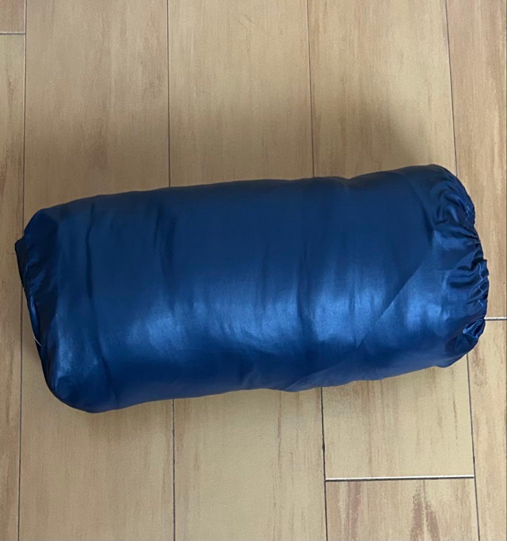 1985年購入mont-bell 初期ロゴ、Dacron内綿使用ネイビー 寝袋