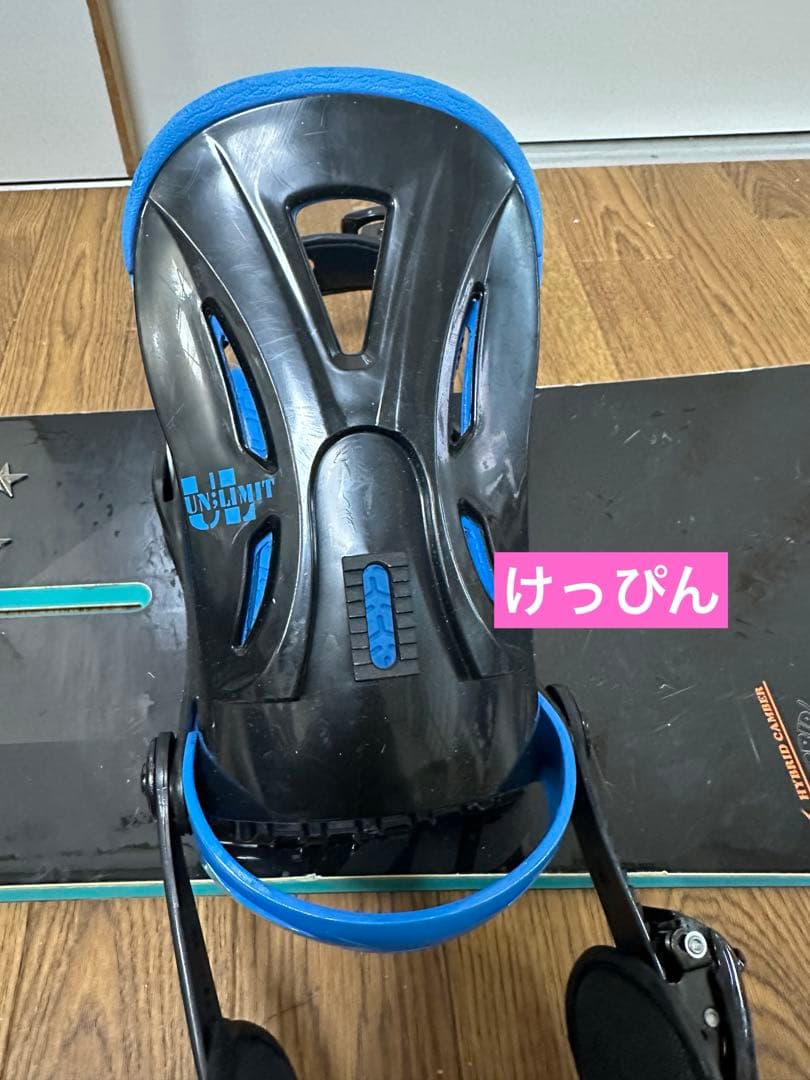 KISSMARK TRINITY スノーボード ボード 板155cm