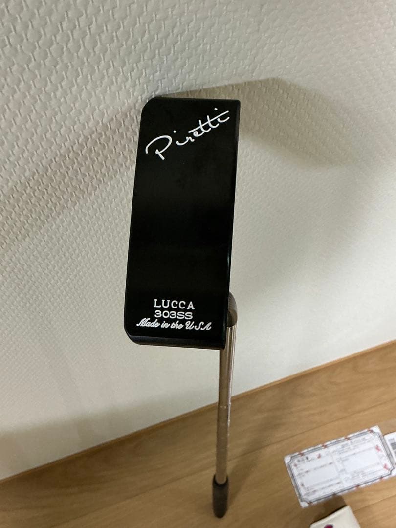 ピレッティ ルッカ ミッドナイトブラック パター 34インチ