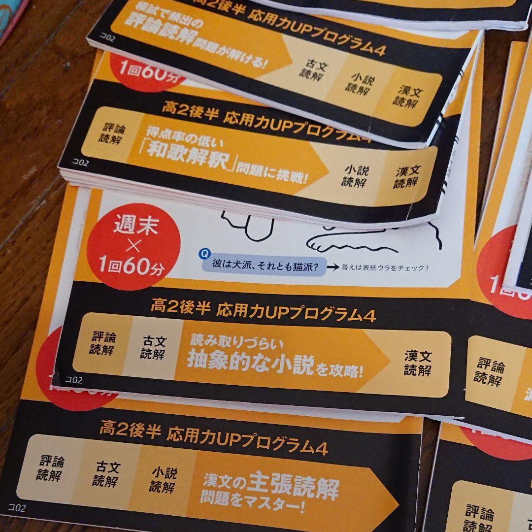 進研ゼミ高校講座 高2 演習チャレンジ 全29冊 一年分フルセット