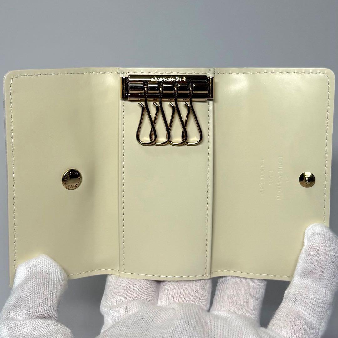 新品同様 ルイヴィトン モノグラム ヴェルニ ペルル ミュルティクレ4