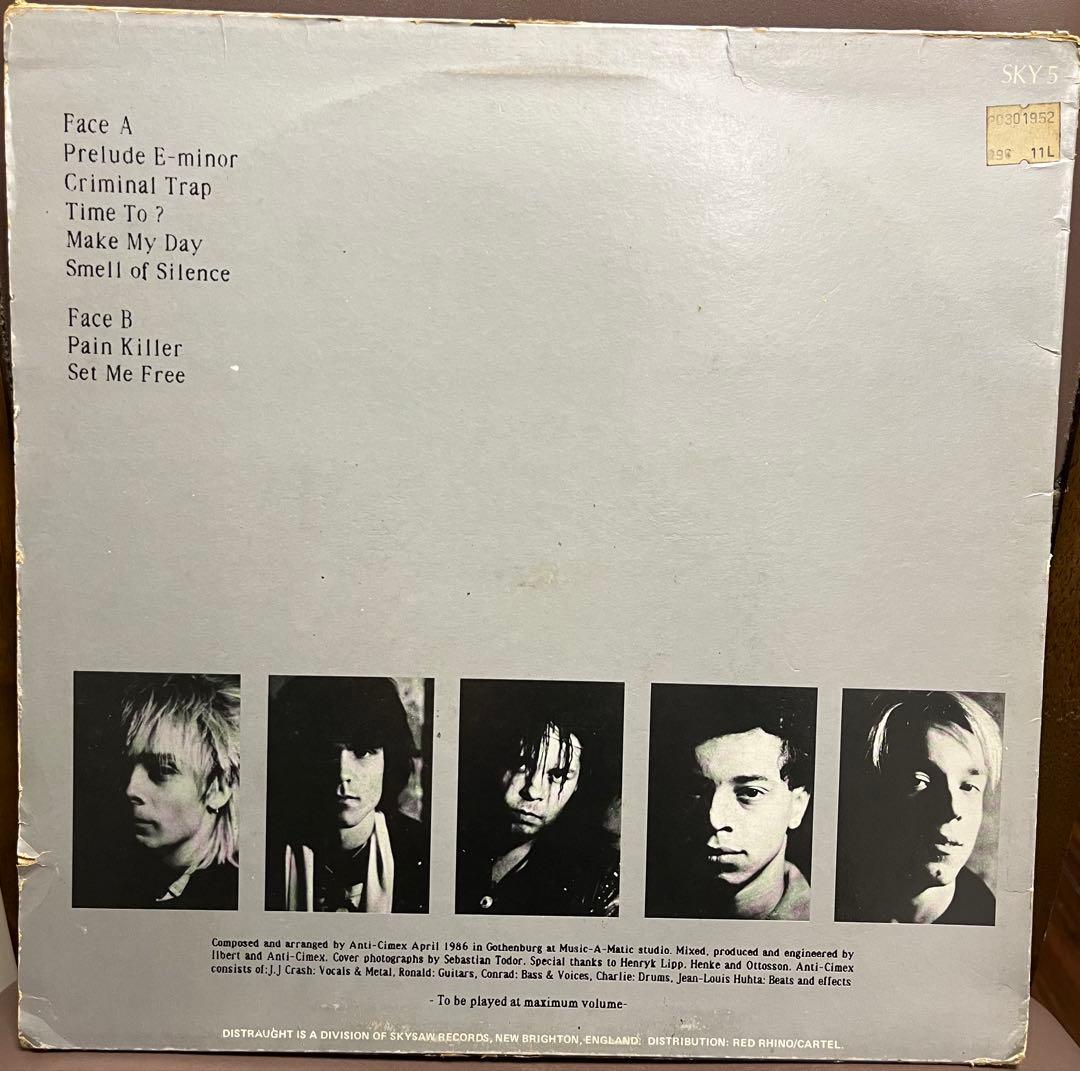 ANTI CIMEX オリジナル盤　レコード　LP