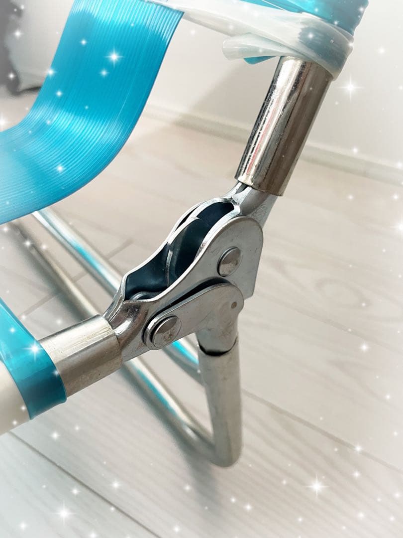 昭和レトロ　チューブベッド　ボンボンベッド　サマーチェア　サマーベッド