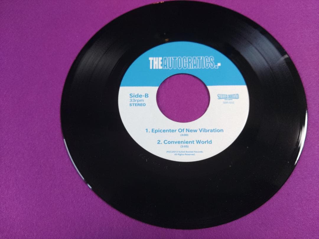 THE LET'S GO's ×THE AUTOCRATICS split EP