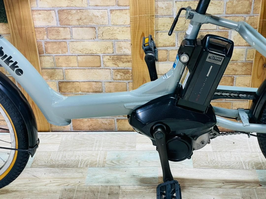 値上直前 2019年ビッケ ブリヂストン　子供乗せ電動アシスト自転車 H3775