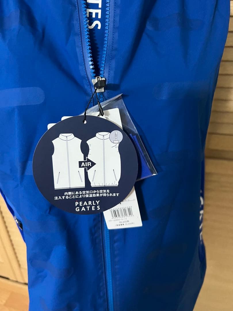 PEARLYGATES レディースエアーベスト新品タグ付き　1 定価35200円