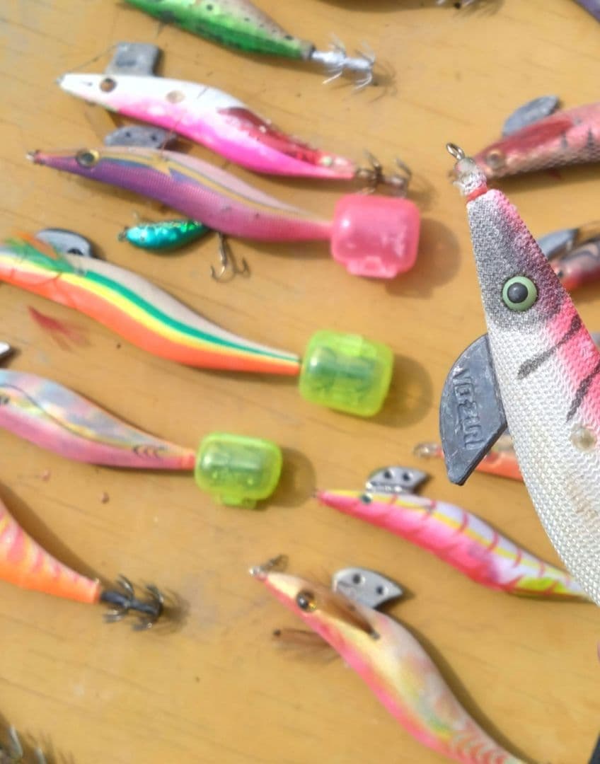 【F2】イカ釣り用 エギ 大量 まとめ売りセット