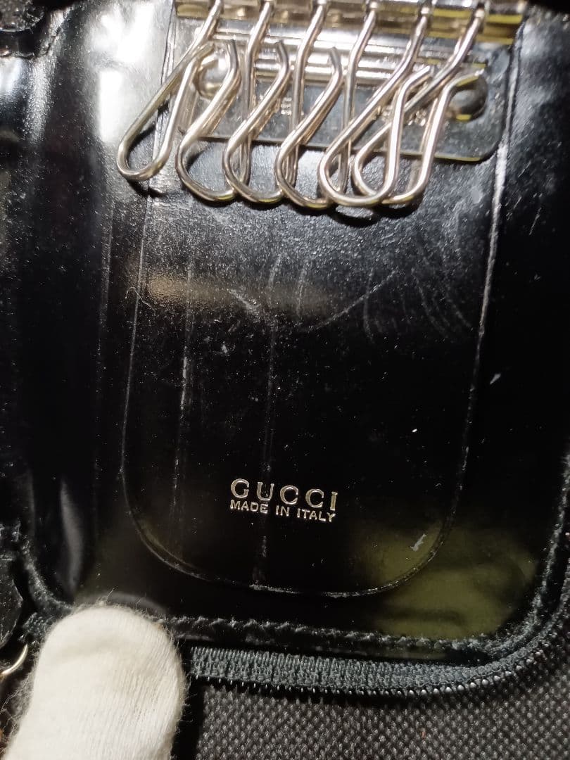 GUCCI 　グッチ６連キーケース　イタリア製