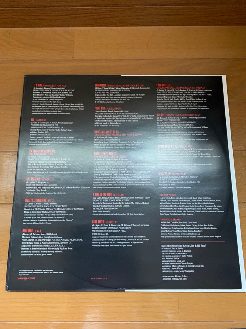 Def Jam SCARFACE レコード