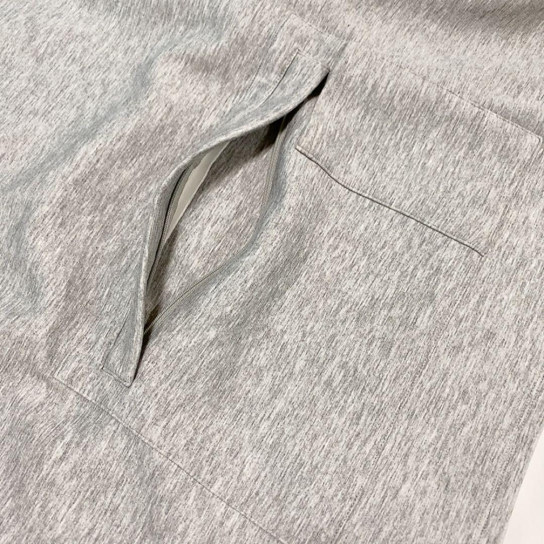 【美品】アンスリード ヘムギャザーロングパーカー 人気 変形 オーバーシルエット