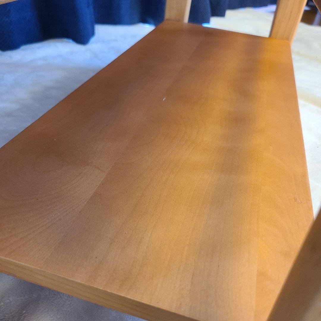 【極美品】ニトリ ワゴン アルナスDF 80 LBR キッチンワゴン 天然木