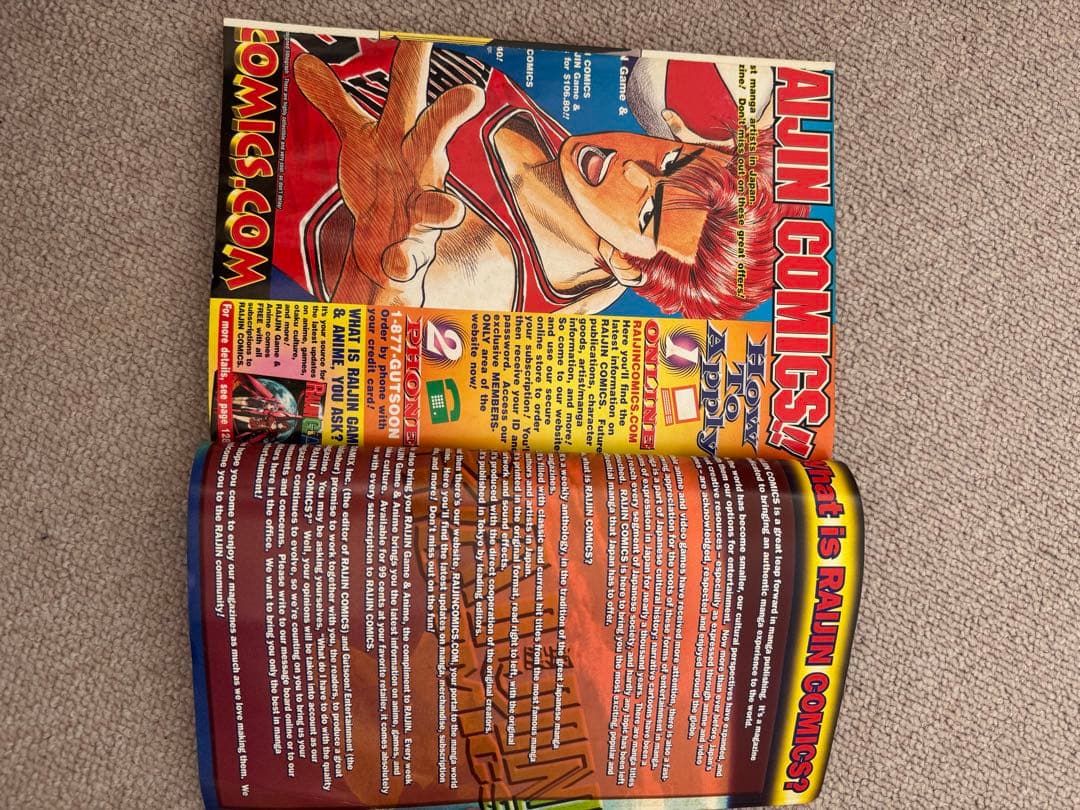 北米RAIJINコミック創刊号