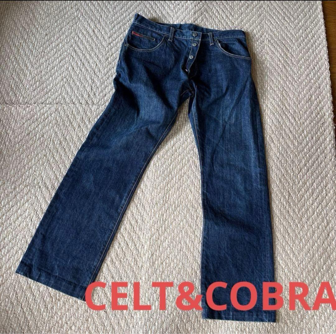希少サイズ 初期パッチ CELT&COBRA ケルト&コブラ　デニムインディゴ