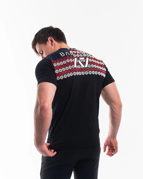 あ*る様 A7バーグリップ　　Sサイズ　シャツ　USA　パトリオット