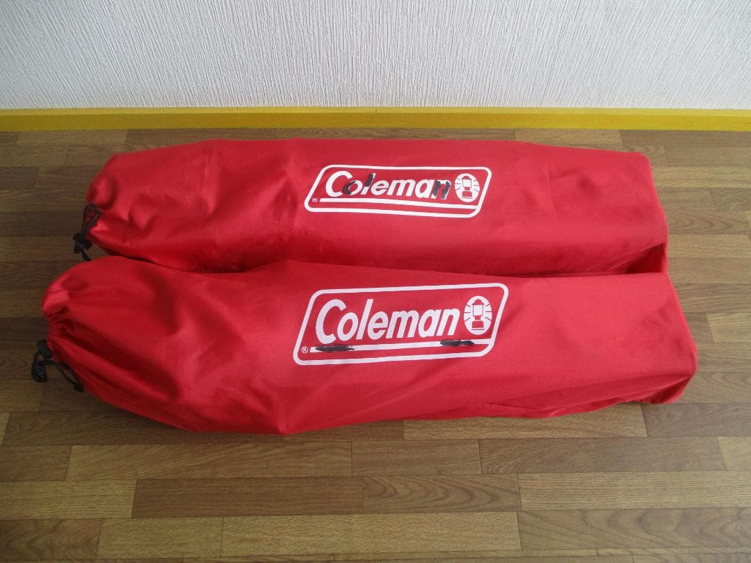 Coleman コールマン スリムキャプテンチェア レッド 2脚セット