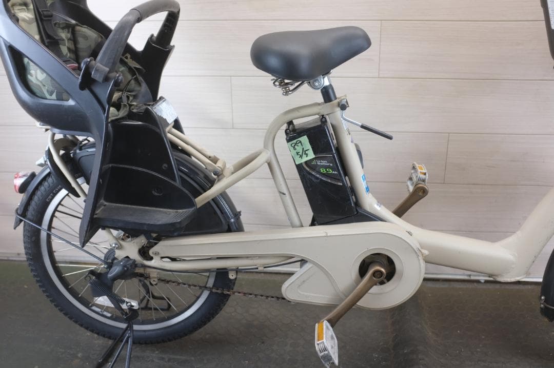 けん ) BIKKE 　 20インチ 3段変速 8.9Ah 前カゴに変更