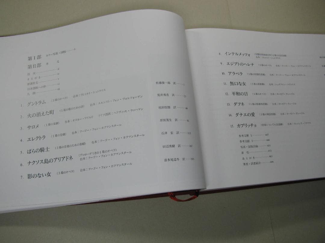 R.シュトラウスのオペラ　W.マン著（原田茂生監訳）　初版　希少美品　解説書