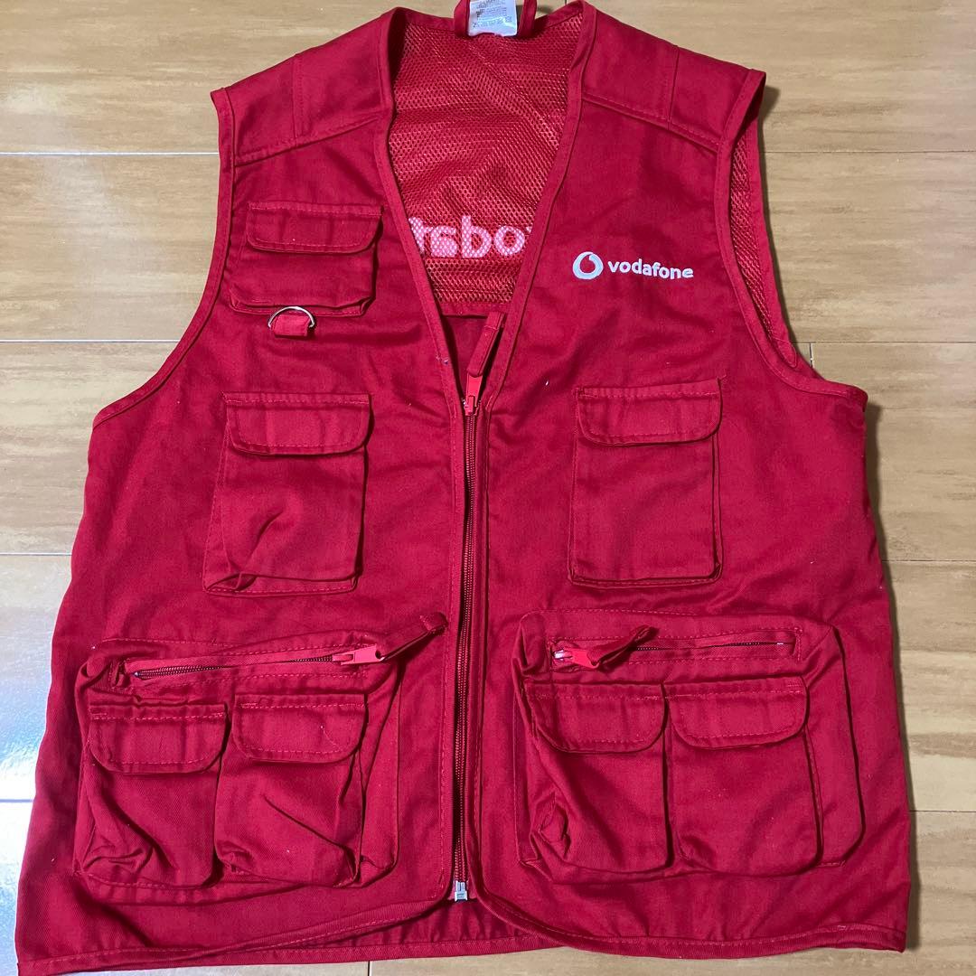 vodafone フィッシングベスト