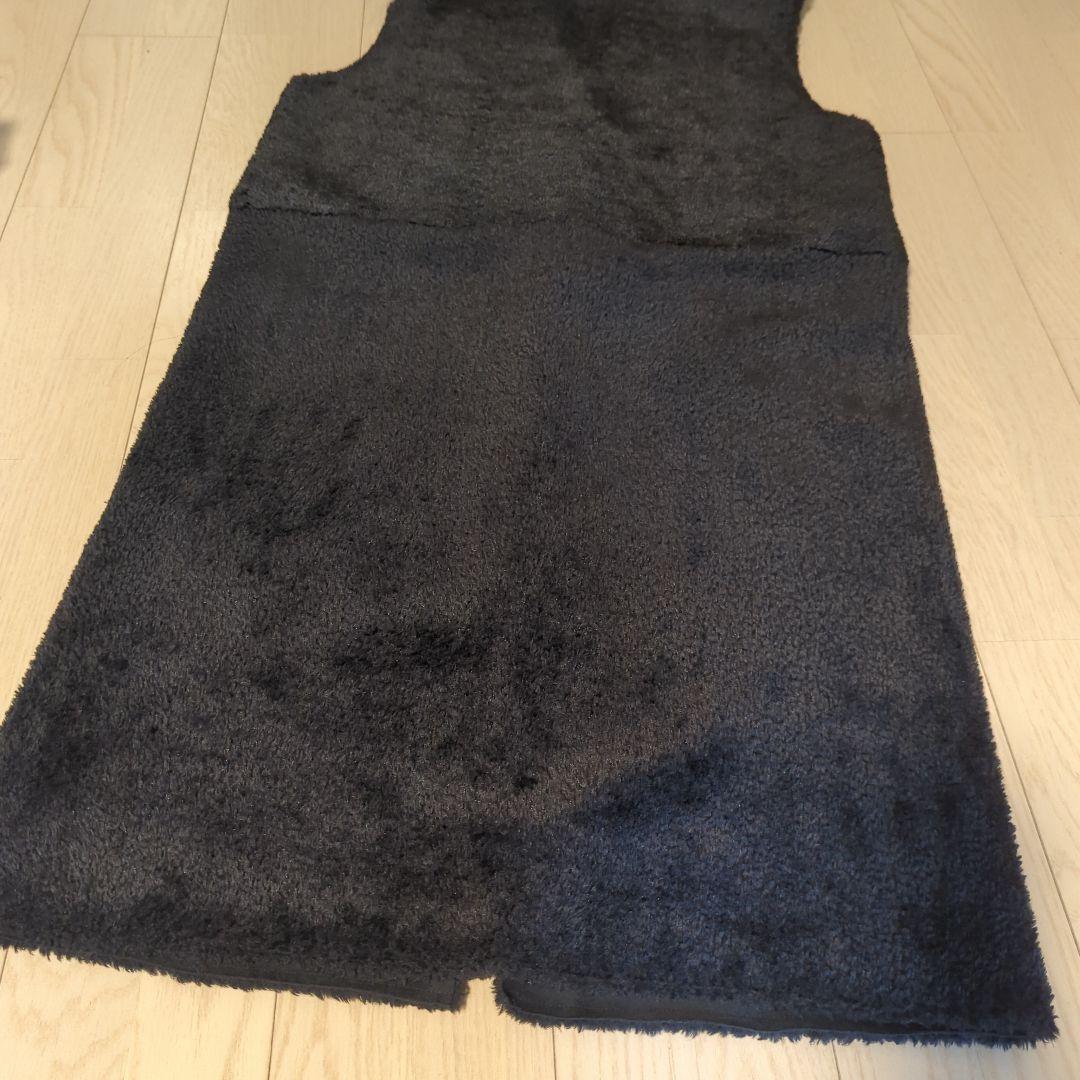 Ameri　FABRIC BLOCKING LONG BOA VEST