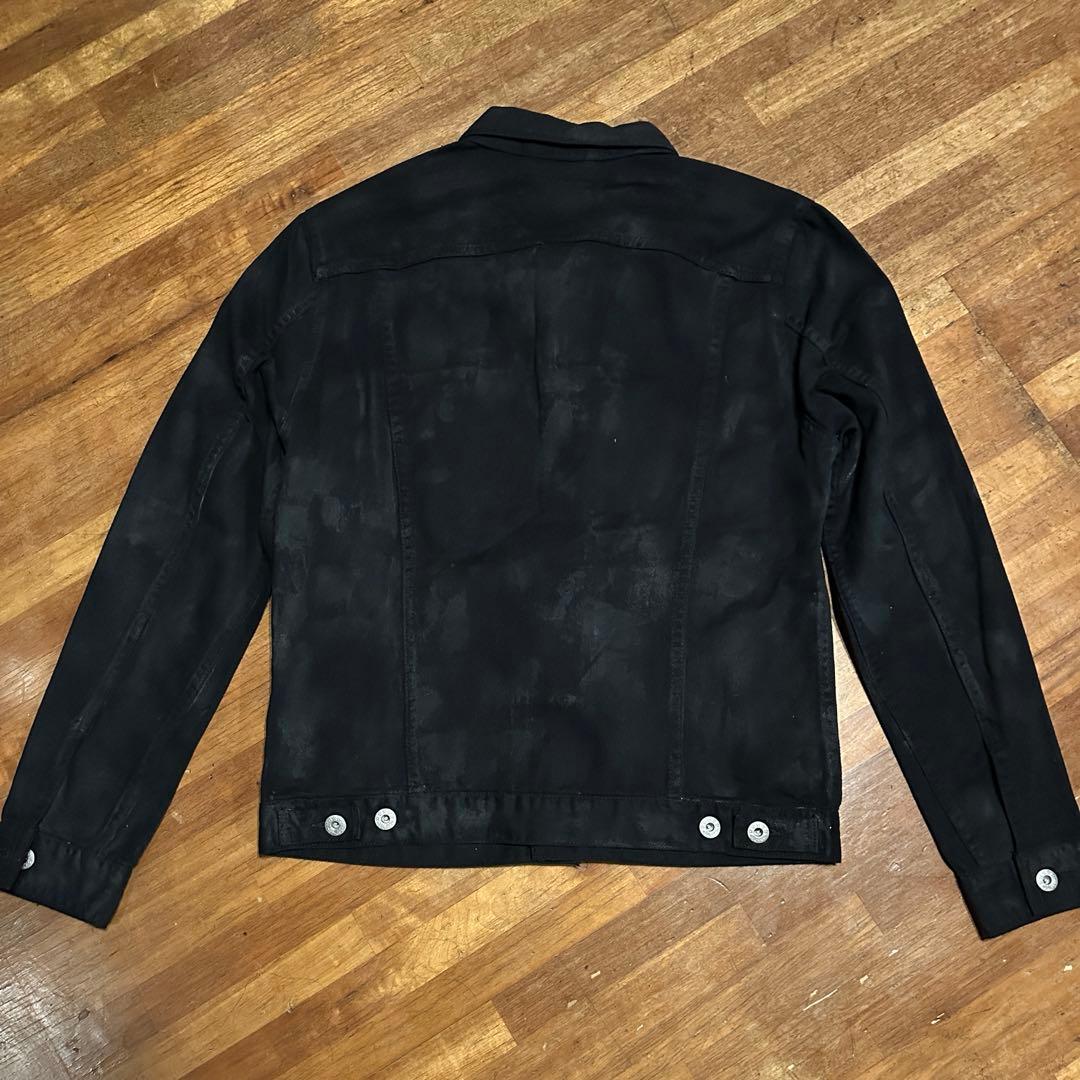 ジャケット・アウター 00s remake black wax denimjacket y2k