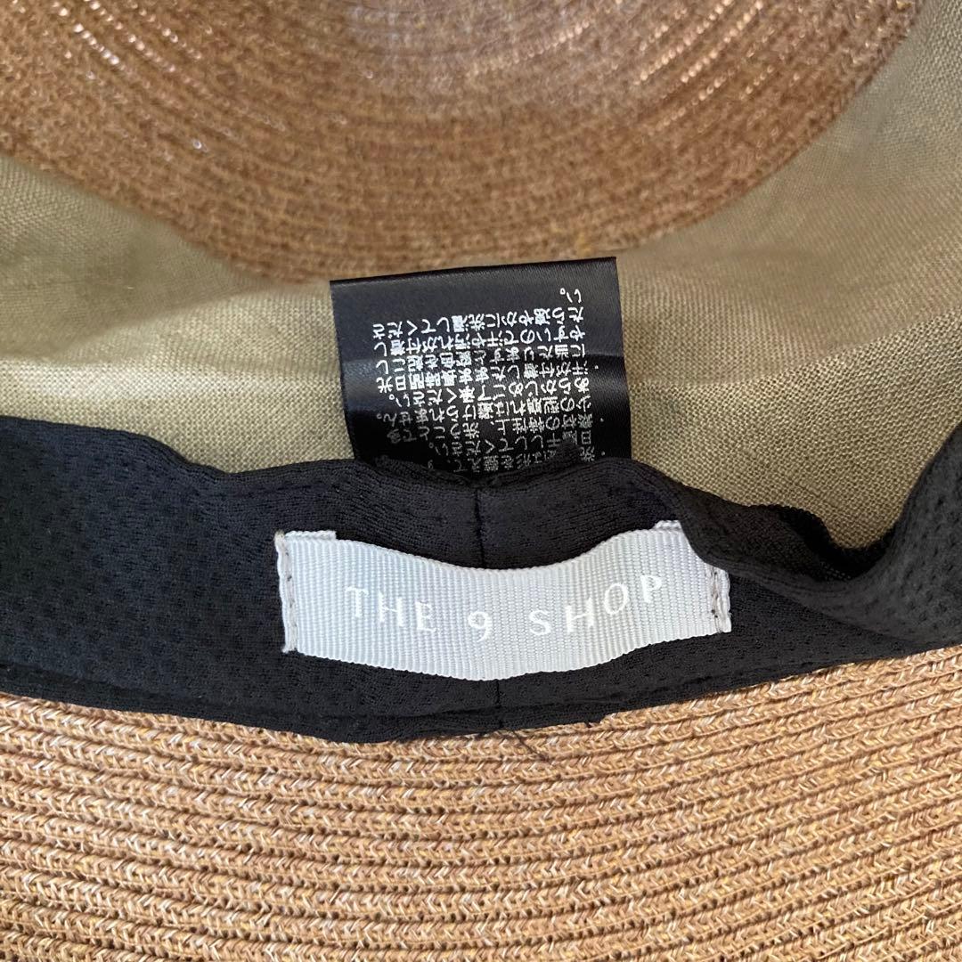 THE9SHOP 丸めて洗える2023SUMMER HAT 鈴木六夏