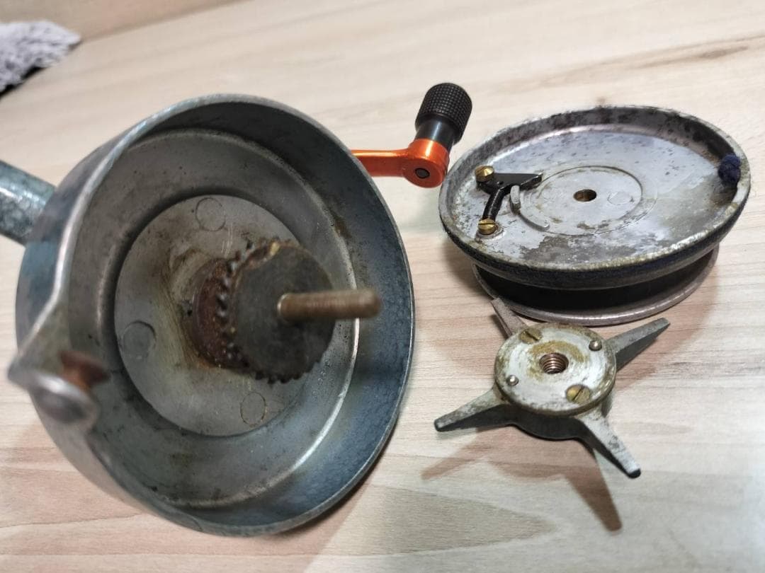 ★スイス製　ビンテージリール　swiss FIX REEL フィックスリール